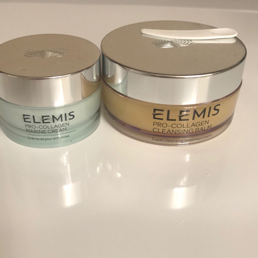 Elemis Pro Collagen Cream and Cleansing Balm